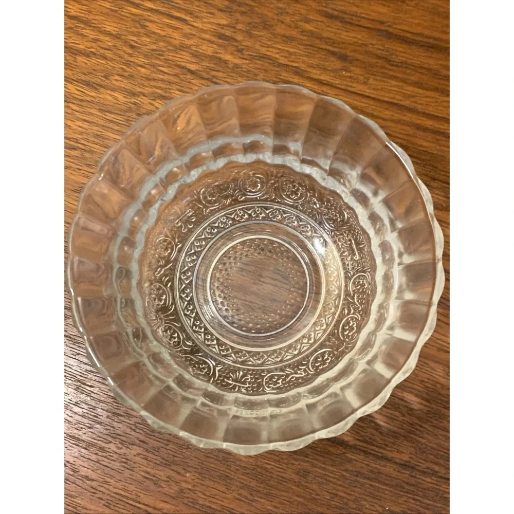 Pair Crystal Clear Trellis 4.5